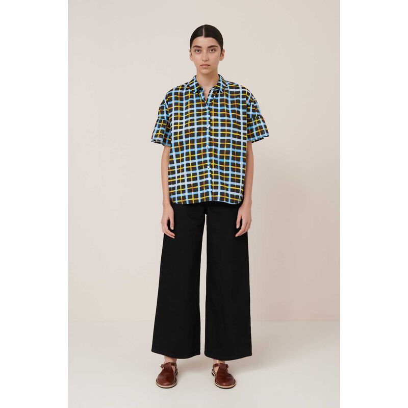 Kowtow Painterly Blouse image number 3